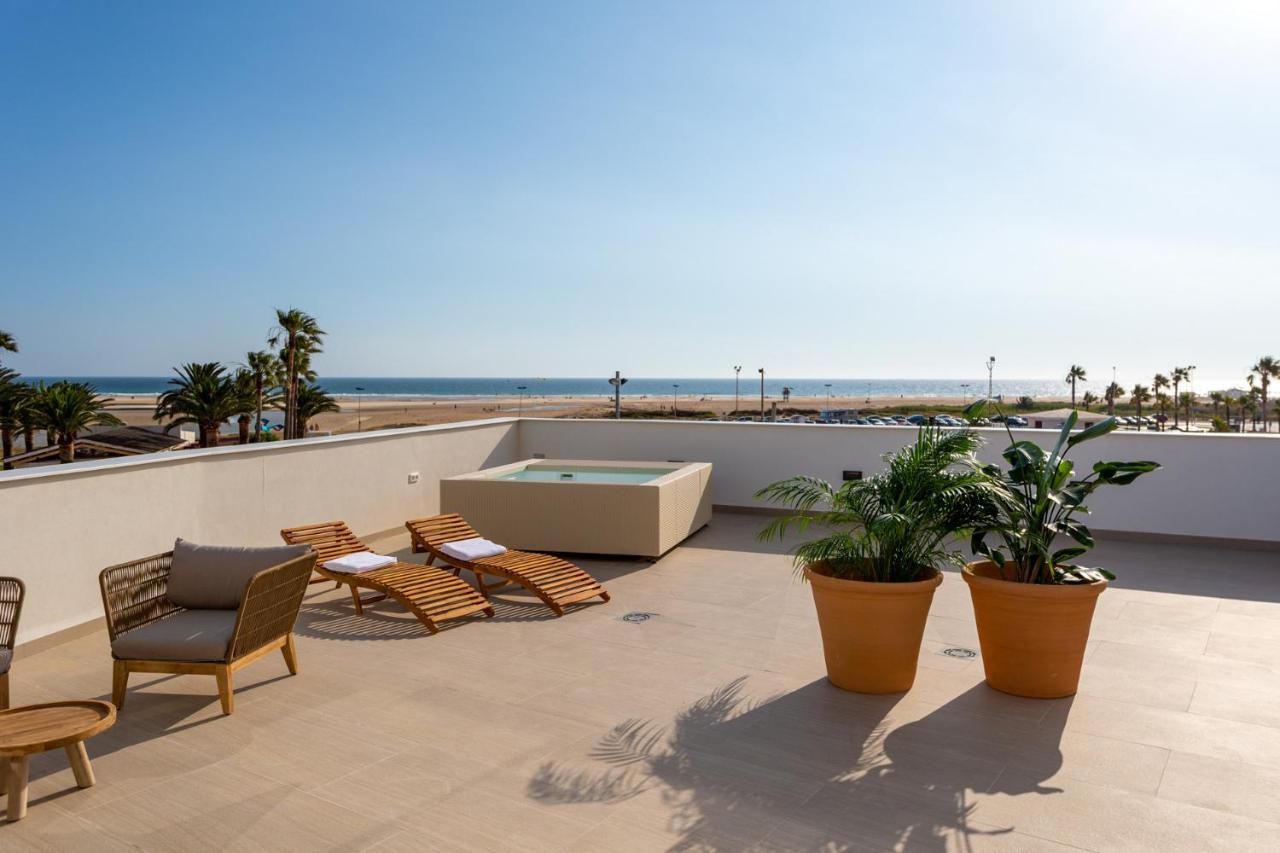 Hotel Apartamentos Hamus Conil De La Frontera Exterior photo